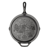 American Road Trip: 12 Inch Seasoned Cast Iron Skillet, New Hampshire