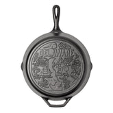 American Road Trip: 12 Inch Seasoned Cast Iron Skillet, Delaware