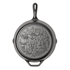 American Road Trip: 12 Inch Seasoned Cast Iron Skillet, Florida